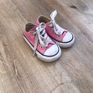Pink Toddler Converses